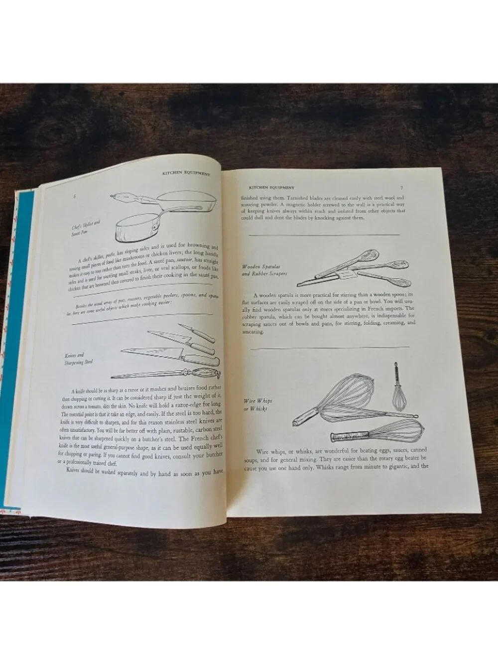 Mastering the Art of French Cooking Julia Child Cookbook Recipe 1961 HC 1964 8th